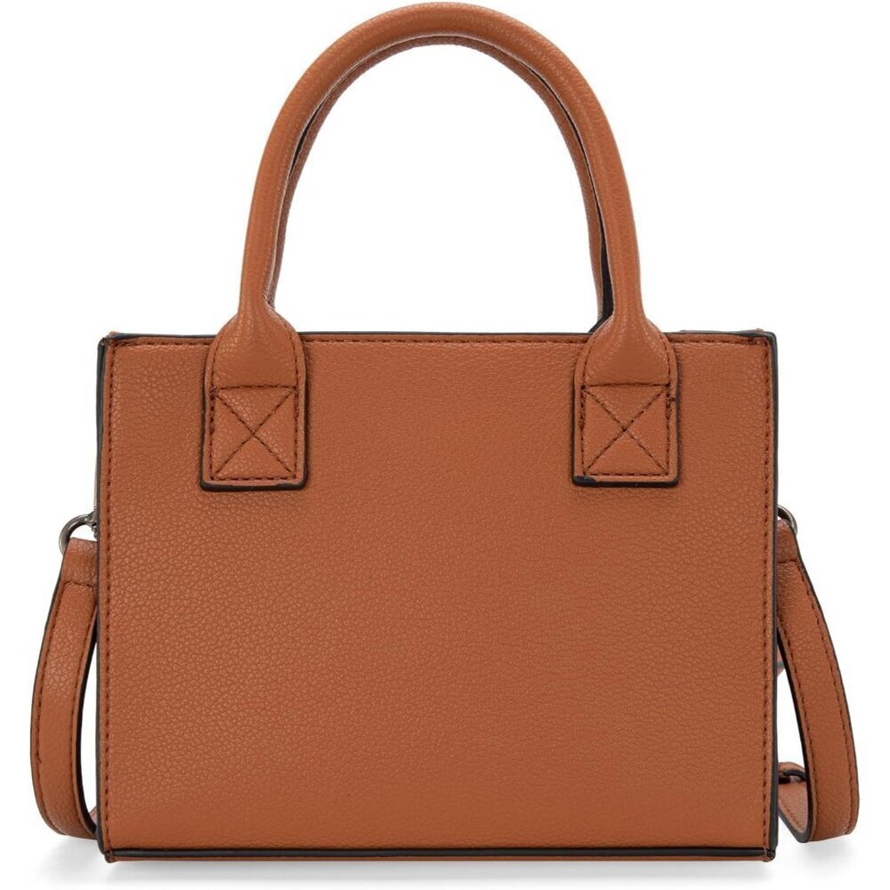 Mini Tote Bag Women's Vegan Leather Small Purse Crossbody Adjustable Strap - Picture 4 of 6